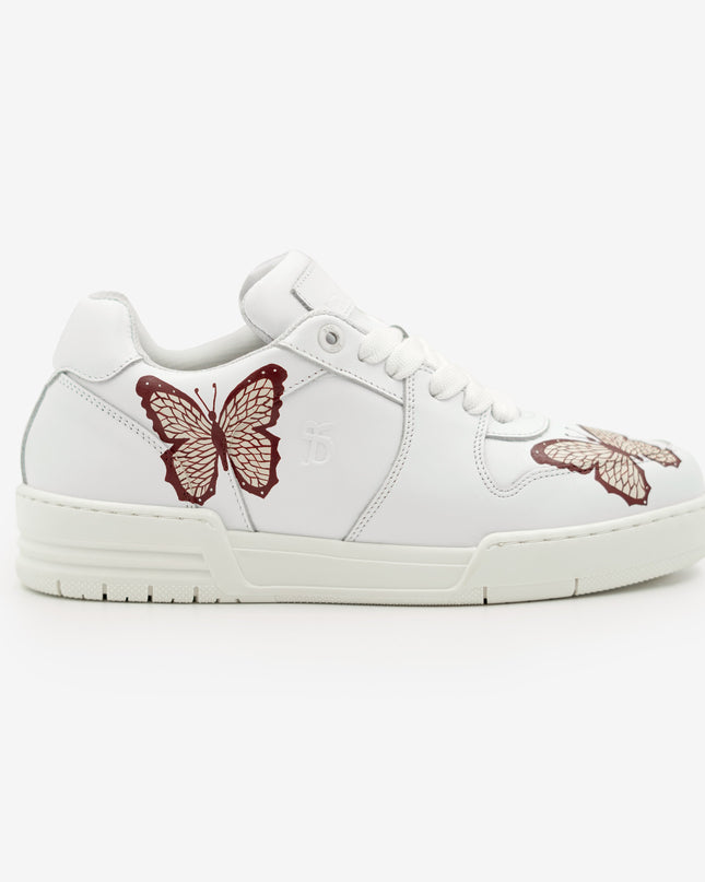 D98 Butterfly - Burgundy